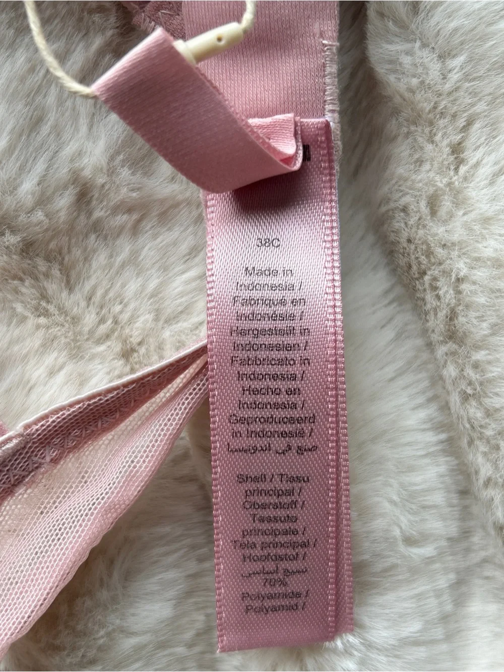 Skims Underwire Bra - Light Pink - Picture 4 of 4